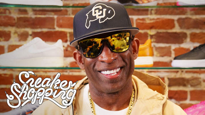 Deion Sanders Goes Sneaker Shopping With Complex