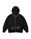 Swarovski Logo Cropped Zip-Up