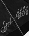 Swarovski Logo Cropped Zip-Up