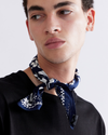 KALEIDOSCOPE OF BUTTERFLIES BANDANA - NAVY