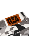 OTA Arctic Camo Black Cat Omen Denim Work Shorts