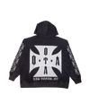 OTA Washed Black Choppa Zip Up Hoodie